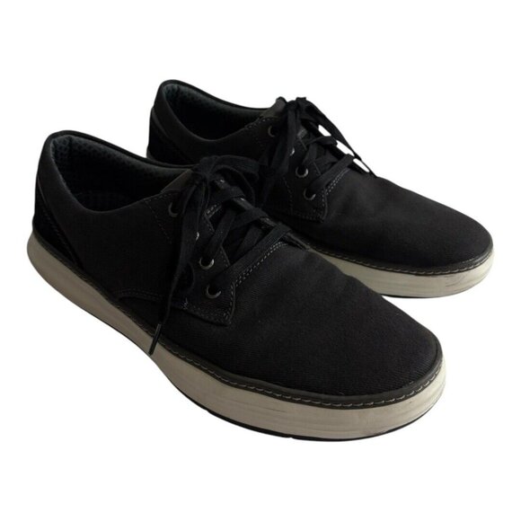 Skechers Mens Black Classic Fit Moreno-Ederson Canvas Oxford Shoe Size 12 main image 6